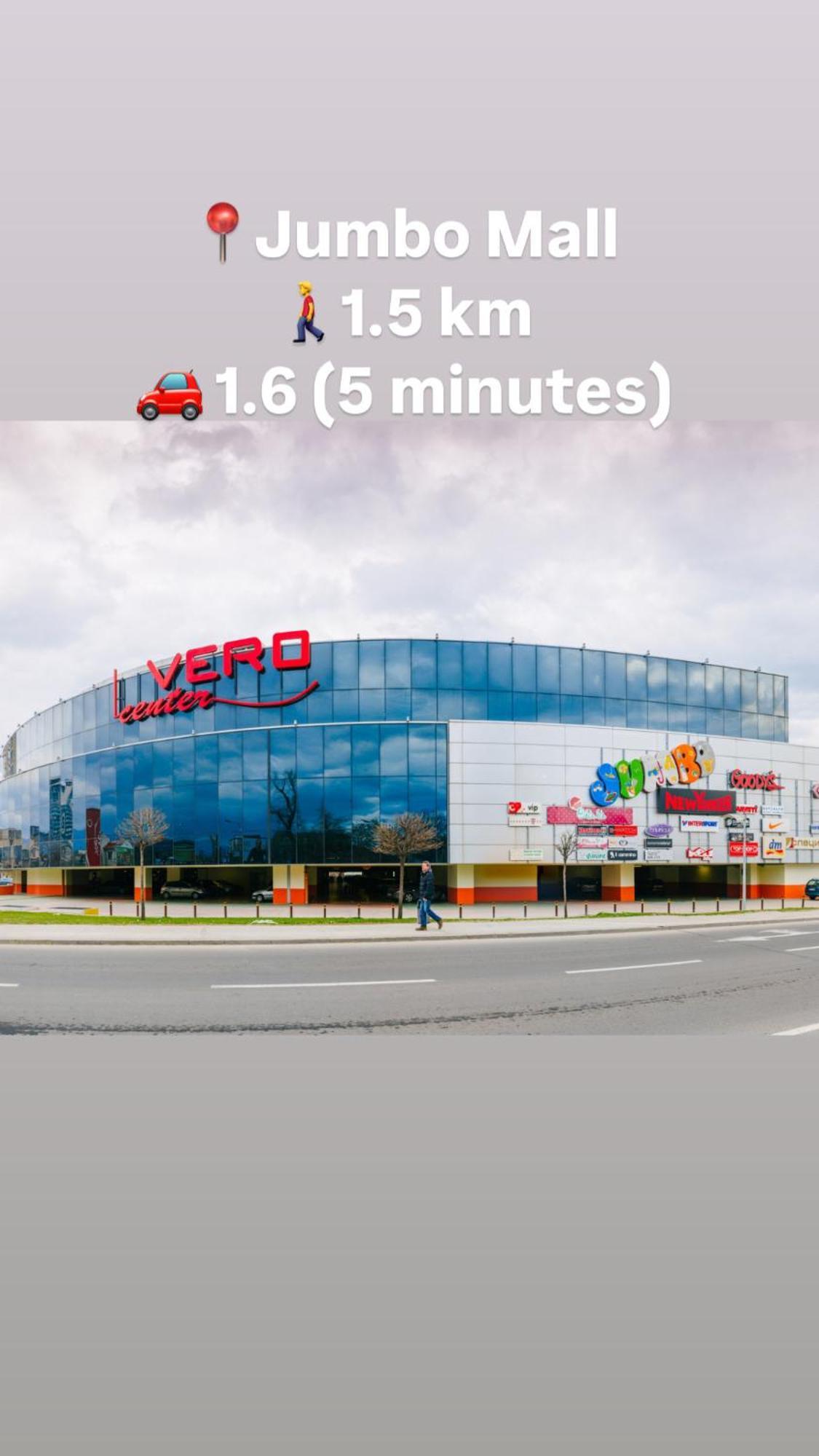 New Luminious Apartment-free Private Parking Apartament Skopje